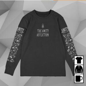 Pure Noise Records Merch Store The Amity Affliction I'm Not Waiting On A Miracle Black Long Sleeve