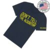 Russell Howard Merch Store Dont Tell The Algorithum Quote Shirt Navy