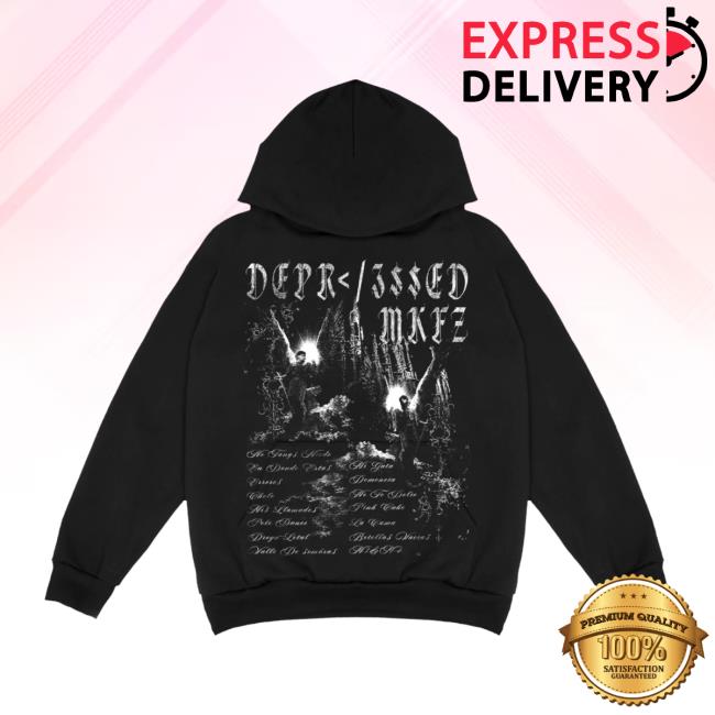 Sad Boyz Merch Store Tracklist Hoodie 2 Sad Boyz Merch Store Tracklist Hoodie