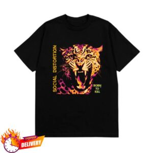 Social Distortion Merch Store Born To Kill Cover T-Shirt