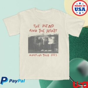 The Head And The Heart Merch Thath Aperture Photo Tour Tee