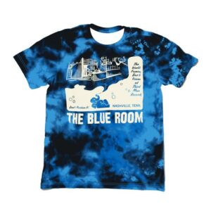 Third Man Records Merch Store The Blue Room Bar World Famous Tie Dye T-Shirt