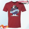 Todd Snider Merch Store Cardinal Red Wheel Tee