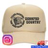 Tyler Richton & The High Bank Boys Online Merch Store Corn Fed Country Hat Beige Mesh Back