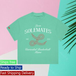 Unrivaled Basketball Merch Store Laces Basketball Club T-Shirt Solemates Green
