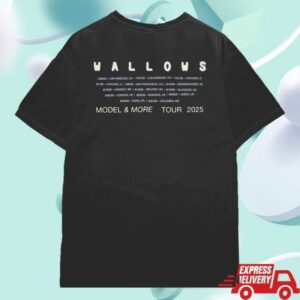 Wallows Music Merch Store Photo Tour Tee Summer 2025
