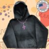 Warren Lotas Merch Store Rosary Hoodie Sunfaded Black Pink 2 Warren Lotas Merch Store Rosary Hoodie Sunfaded Black Pink