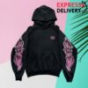 Warren Lotas Merch Store Three Reapers Hoodie Black Pink