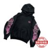 Warren Lotas Merch Store Three Reapers Hoodie Black Pink