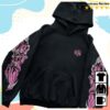 Warren Lotas Merch Store Three Reapers Hoodie Black Pink