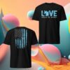 1 Nation Merch Store Autism Love Needs No Words Tee