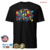 1 Nation Merch Store Built Different Autism Awareness Tee