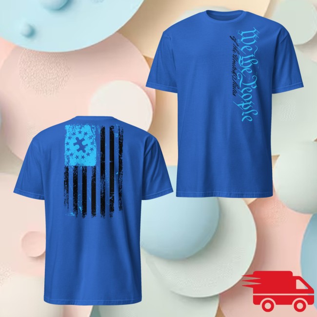 1 Nation Merch Store We The People Autism Awareness Tee 4 1 Nation Merch Store We The People Autism Awareness Tee