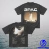 2Pac Store Merch World Wide Washed Black T-Shirt