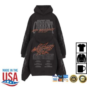 Against The Current Merch Store Tour Hoodie