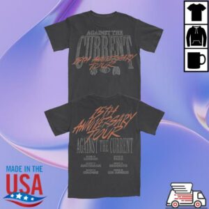 Against The Current Merch Store Tour Tee