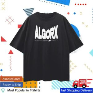 Algorx Merch Store Streetwear Loose Drop Shoulder T-Shirt