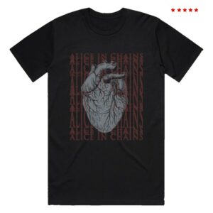 Alice In Chains Merch Black Gives Way To Blue T-Shirt