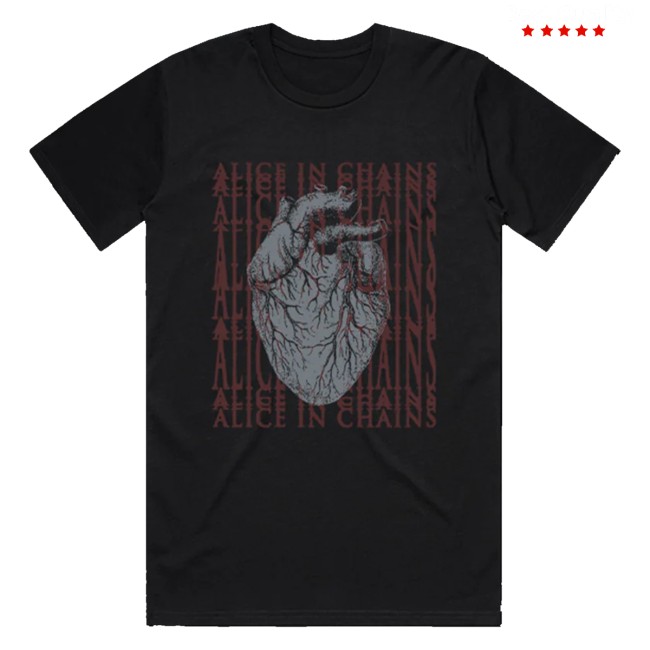 Alice In Chains Merch Black Gives Way To Blue T-Shirt 3 Alice In Chains Merch Black Gives Way To Blue T-Shirt