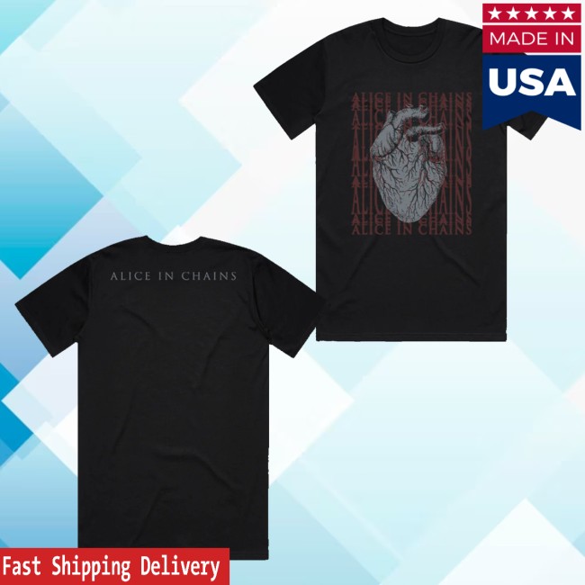 Alice In Chains Merch Black Gives Way To Blue T-Shirt 4 Alice In Chains Merch Black Gives Way To Blue T-Shirt