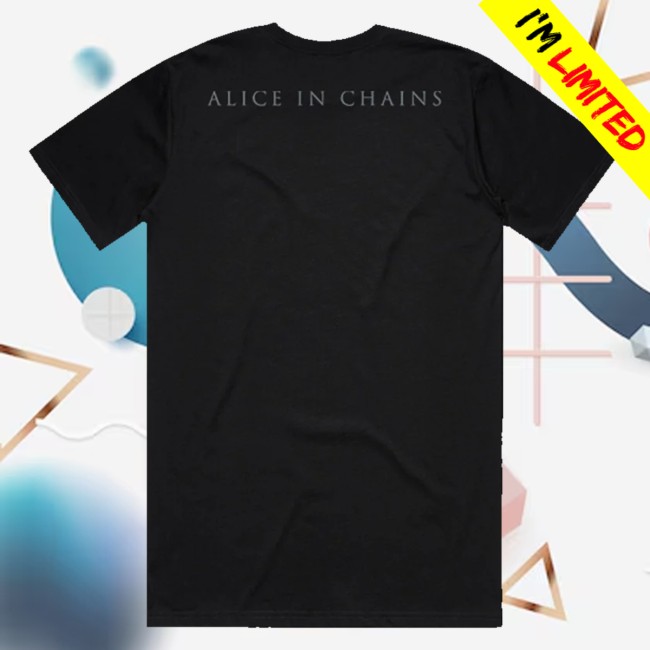 Alice In Chains Merch Black Gives Way To Blue T-Shirt 5 Alice In Chains Merch Black Gives Way To Blue T-Shirt