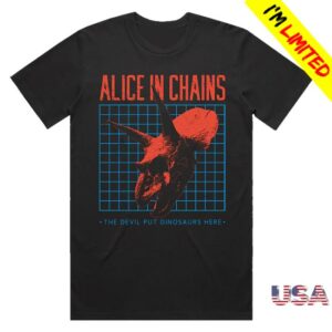 Alice In Chains Merch The Devil Put Dinosaurs Here T-Shirt