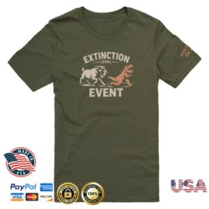 Anthony Brock Merch Store Round 19 Extinction Level Event Tee