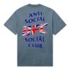 Antisocialsocialclub Merch Store Assc X Ufc Fight Night Tee Stonewashed Blue