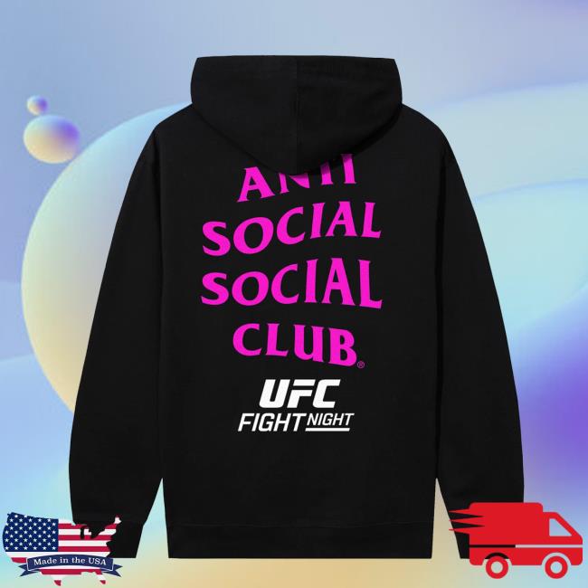 Antisocialsocialclub Merch Store Assc X Ufc Lock Out Hoodie Black 4 Antisocialsocialclub Merch Store Assc X Ufc Lock Out Hoodie Black