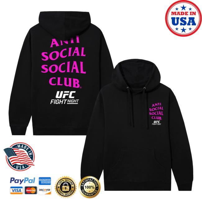 Antisocialsocialclub Merch Store Assc X Ufc Lock Out Hoodie Black 5 Antisocialsocialclub Merch Store Assc X Ufc Lock Out Hoodie Black
