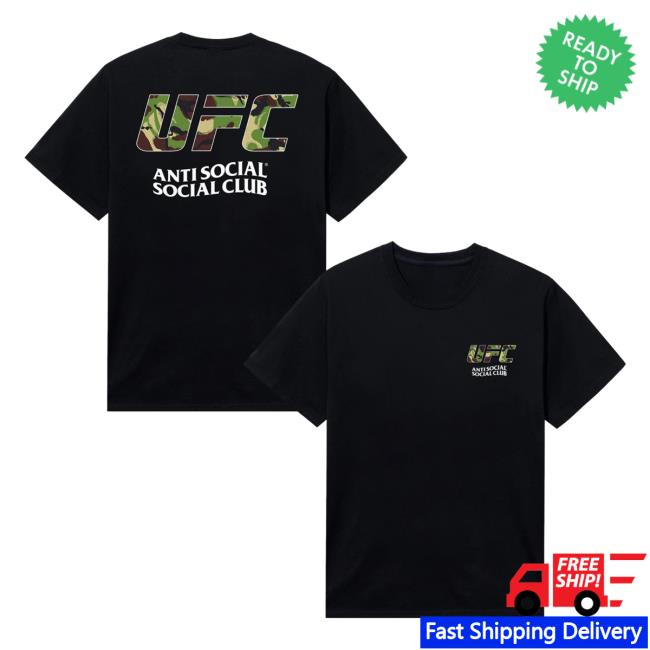 Antisocialsocialclub Merch Store Assc X Ufc With Love Tee Black 2 Antisocialsocialclub Merch Store Assc X Ufc With Love Tee Black