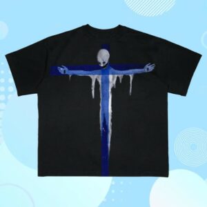 Aoklok Merch Store 3Endlesss Blue Crucifixion T-Shirt