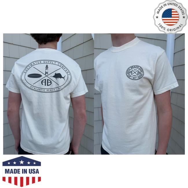 Atlantic Beach Surf Shop Merch Store Ab Saltwater Supply Tee 5 Atlantic Beach Surf Shop Merch Store Ab Saltwater Supply Tee