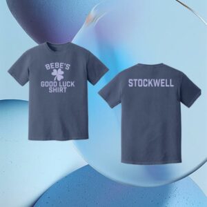 Bebe Stockwell Merch Store Bebe's Good Luck Tee Blue
