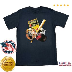 Beer Gear Merch Store Budweiser Legacy Slugger T-Shirt