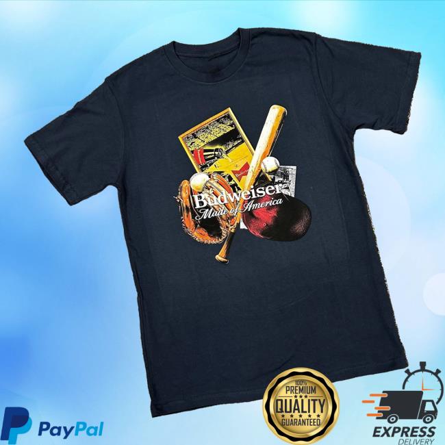 Beer Gear Merch Store Budweiser Legacy Slugger T-Shirt 3 Beer Gear Merch Store Budweiser Legacy Slugger T-Shirt