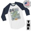 Bistro Huddy Merch Store 86 Mahi Mahi 3 4 Sleeve Raglan Shirt