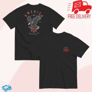 Blaze Media Store Merch 250Th Eagle T-Shirt Black
