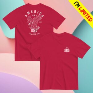 Blaze Media Store Merch 250Th Eagle T-Shirt Red