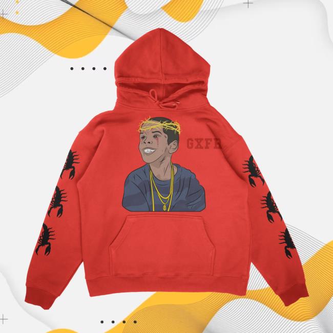 Blientele Merch Store Flygod 10 Yr Anniversary Hoodie True To Size Red 3 Blientele Merch Store Flygod 10 Yr Anniversary Hoodie True To Size Red