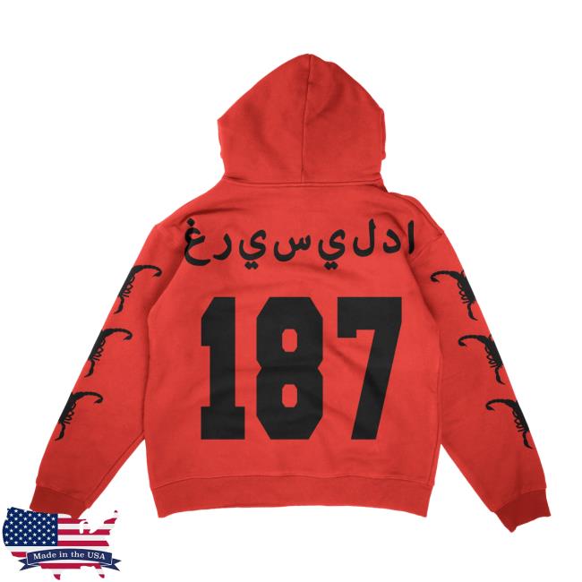 Blientele Merch Store Flygod 10 Yr Anniversary Hoodie True To Size Red 4 Blientele Merch Store Flygod 10 Yr Anniversary Hoodie True To Size Red