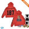 Blientele Merch Store Flygod 10 Yr Anniversary Hoodie True To Size Red 2 Blientele Merch Store Flygod 10 Yr Anniversary Hoodie True To Size Red