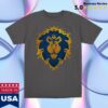Blizzard Gear Merch Store World Of Warcraft Alliance Lion Grey T-Shirt