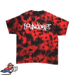 Boundaries Merch Store Logo Tie Dye Tee