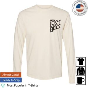 Broadway Merchandise Shop The Lost Boys Concert Long Sleeve Tee