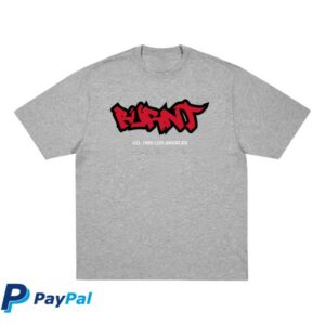 Burnt Company Merch Store Burnt Logo Tee Heather Grey