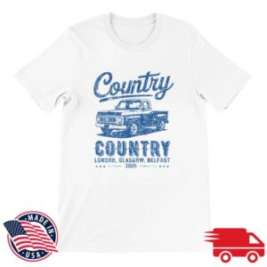 C2c National Merchandise Store Country Pick Up White T-Shirt