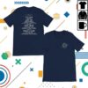 C2c National Merchandise Store London Neon Sign 2026 Line Up Navy T Shirt