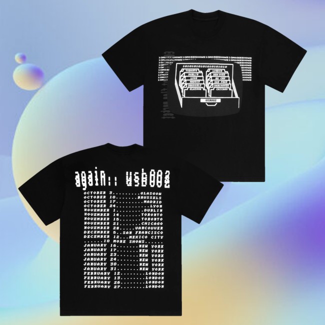 Cactus Plant Flea Market Fred Again Store Merch Usb002 101010 Folders Tee 4 Cactus Plant Flea Market Fred Again Store Merch Usb002 101010 Folders Tee