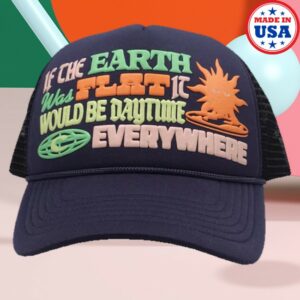 Caseoh Games Store Merch Caseoh Flat Earth Trucker Hat